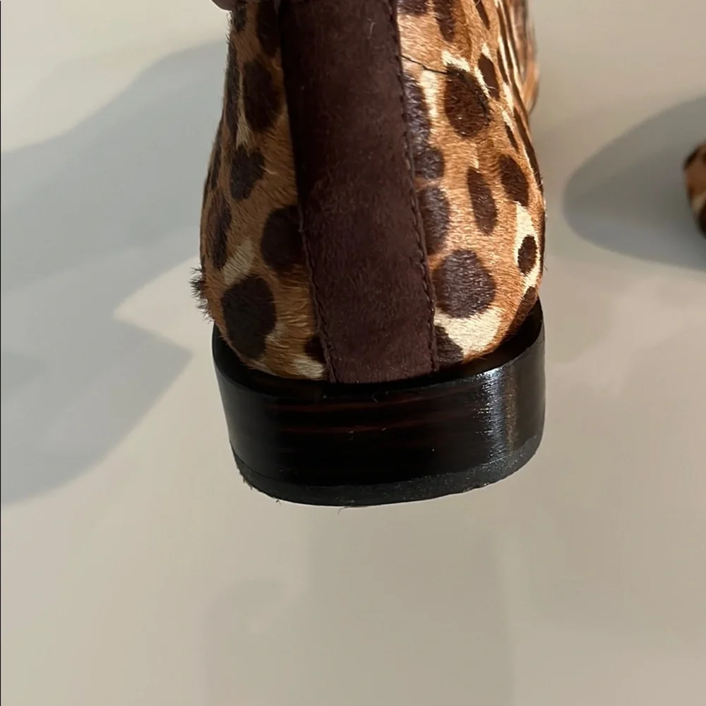 Essex Lane‎ Brown Tan Flats Sleek Slip-On Loafers
